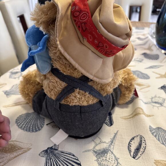 Animated Stuffed Country Bear, Chantilly Lane Sings Zip a Dee Doo Dah 12" Tested - Picture 6 of 7